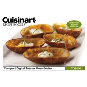 Cuisinart TOB-100 manual cover