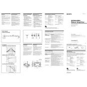 Sony XM-D6000GTX manual cover