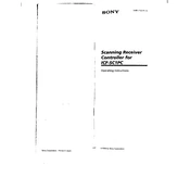 Sony ICF-SC1PC manual cover