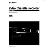 Sony SLV-353UC manual cover