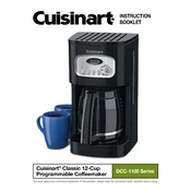 Cuisinart DCC-1120 manual cover