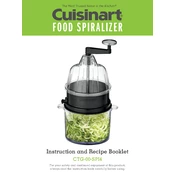 Cuisinart CTG-00-SPI4 manual cover