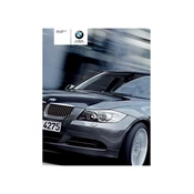 BMW 330i iDrive Sedan 3 Series 2006 manual cover