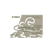 Yamaha YFM70GPXJ, YFM70GPAJ, YFM70GPHJ, YFM70GPSJ Grizzly 2018 manual cover