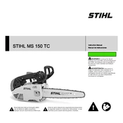 Stihl MS 150 TC manual cover