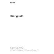 Sony H3113 Xperia XA2 manual cover