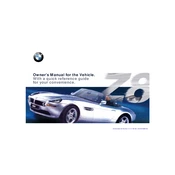 BMW Z8 Convertible Z8 Series 2000 manual cover