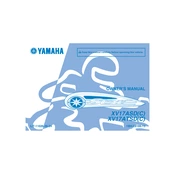 Yamaha XV17ASD C, XV17ATSD C Star 2013 manual cover