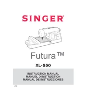 Singer XL-550 manual cover