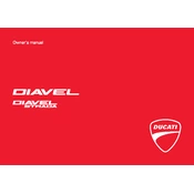 Ducati Diavel Strada 2014 manual cover