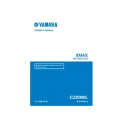 Yamaha CZD300L XMAX 2020 manual cover