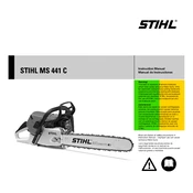 Stihl MS 441 C manual cover