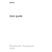 Sony BKB50 manual cover