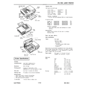 Epson EPL-7000 manual cover