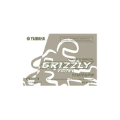 Yamaha YFM7FGPW Grizzly 700 FI 2007 manual cover