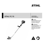 Stihl FC 70 manual cover