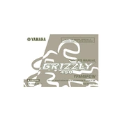 Yamaha YFM45FGW Grizzly 450 2007 manual cover