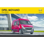 Opel Movano 2013.5 manual cover