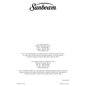 Sunbeam TSSBTRSW03 manual cover