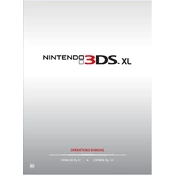 Nintendo 3DS XL Operations manual cover