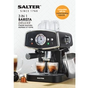 Salter EK4620 3 in 1 Barista Deluxe manual cover