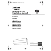 Carrier Toshiba MMK-AP0073H2UL manual cover