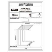 Munich B&M Sofa Table 368376