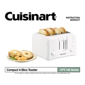 Cuisinart CPT-140 2005 manual cover