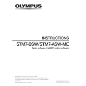 Olympus STM7-BSW, STM7-ASW-ME manual cover