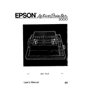 Epson Action Printer 3000 manual cover