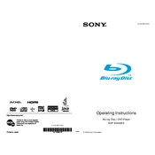 Sony BDP-S5000ES manual cover