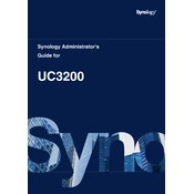 Synology UC3200 manual cover