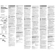 Sony AC-NWUM50 manual cover