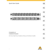 Behringer HA6000 manual cover