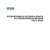 Epson VS355 manual cover