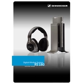 Sennheiser RS 180 manual cover