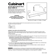 Cuisinart CRBW-33B manual cover