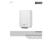 Baxi 24 MainEco Combi manual cover