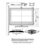 Sony KDL-V32XBR2 manual cover