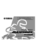 Yamaha YFZ350N Banshee 2001 manual cover