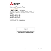 Mitsubishi Electric MGR A3V R, MGR A3T R manual cover