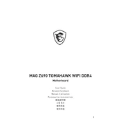 MSI MAG Z690 Tomahawk WIFI DDR4 manual cover