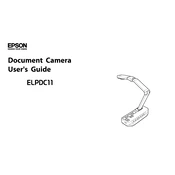 Epson ELPDC11 manual cover