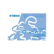 Yamaha XV17PCY C, XV17PCMY C Star 2009 manual cover