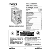 Lennox G40DF manual cover