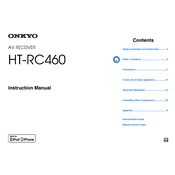 Onkyo HT RC460 manual cover