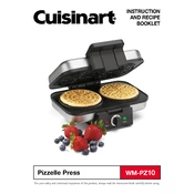 Cuisinart WM-PZ10 manual cover