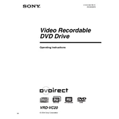 Sony VRD VC20