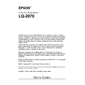 Epson LQ-2070 manual cover