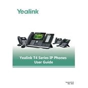 Yealink SIP-T40G T4 Series manual cover